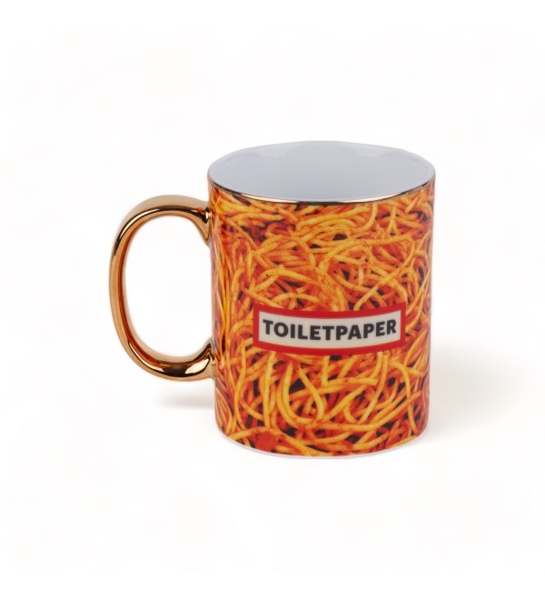 Кружка Seletti Toiletpaper Mug Spaghetti