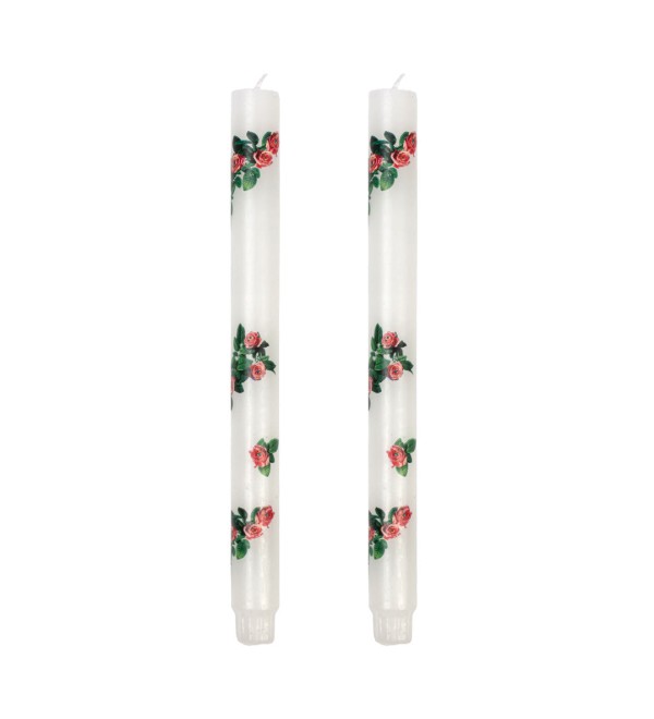 Свеча Seletti Toiletpaper Candle Stern Roses set of 2