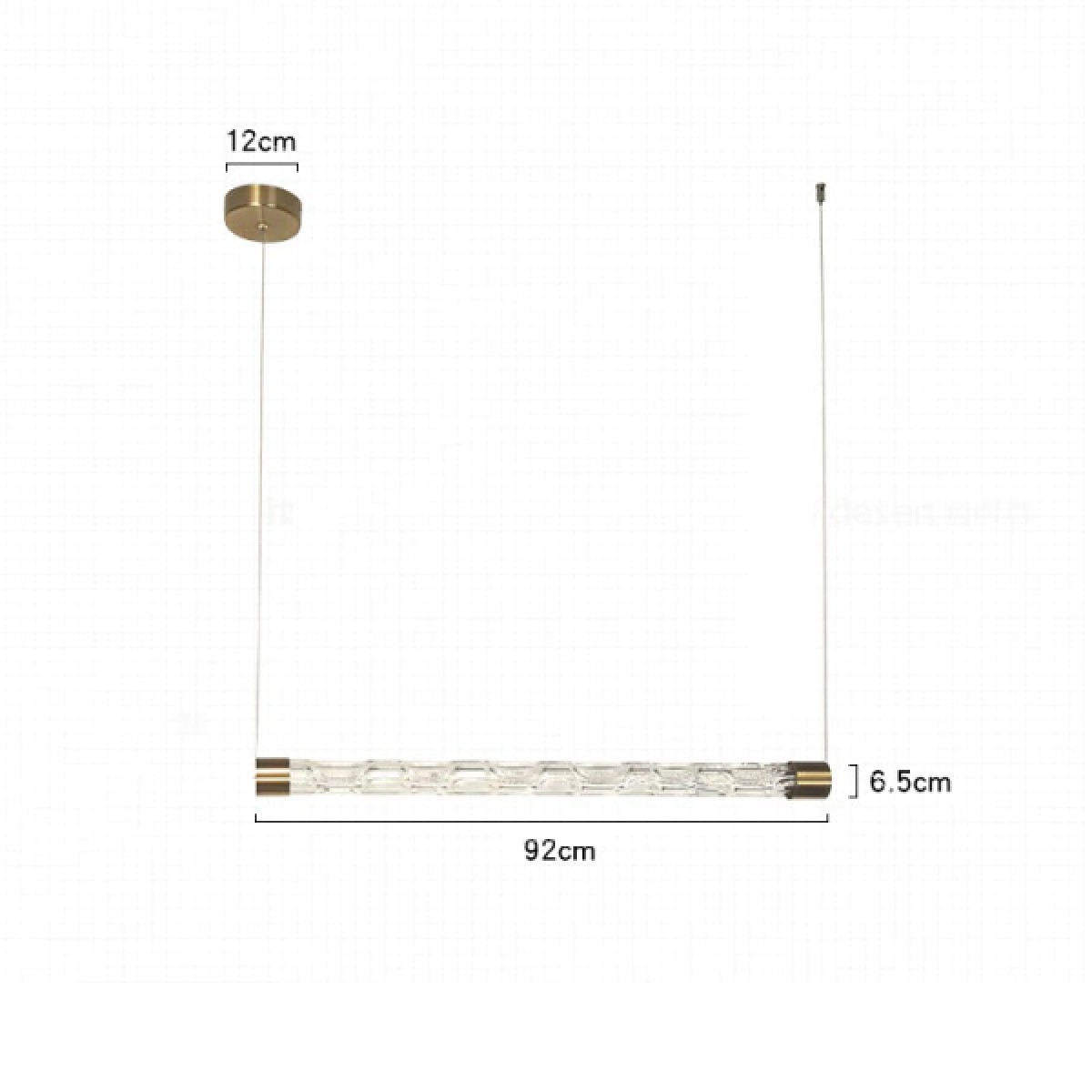 Подвесной светильник Delight Collection OMD8075A gold