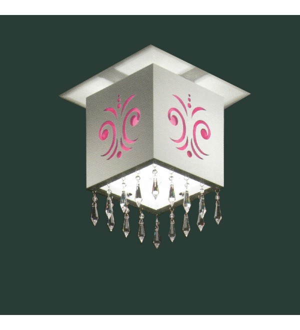 Потолочный светильник MM Lampadari Luxury D042/P1 02 V1607 rosso