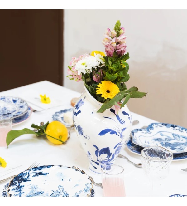 Ваза Seletti Classics on Acid Floral Delft