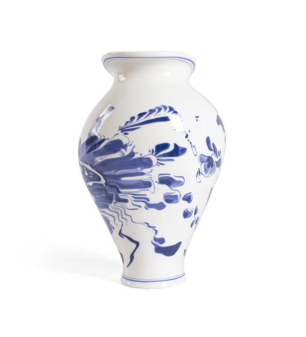 Ваза Seletti Classics on Acid Floral Delft