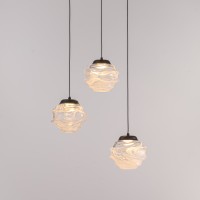 Подвесной светильник Delight Collection MD25030003-3A matt black/clear