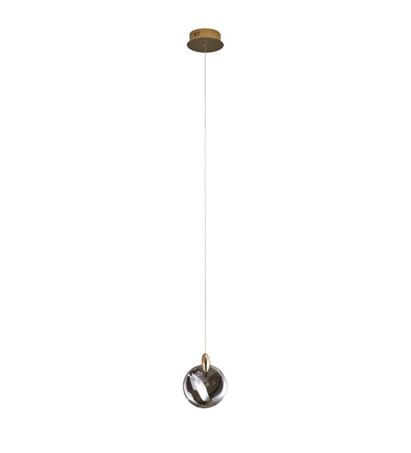 Подвесной светильник Delight Collection OD2440-1 gold/grey