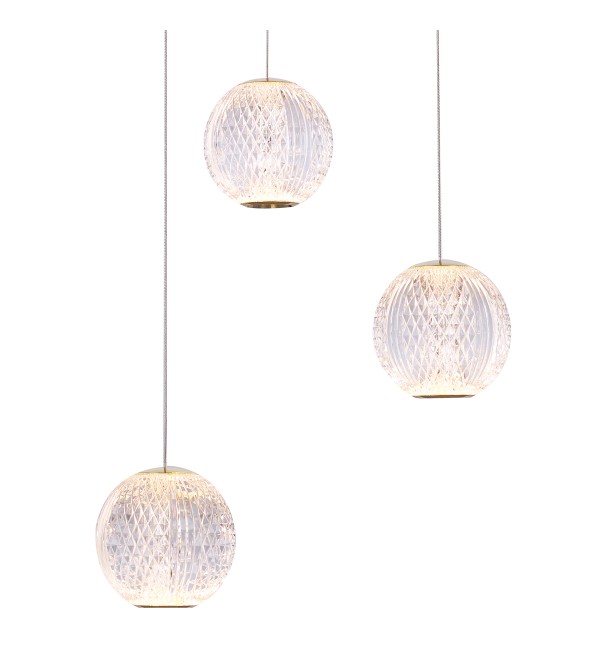 Подвесной светильник Delight Collection Elliot Diamante MD20001012-7A gold