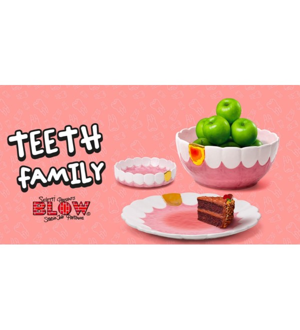 Блюдо Seletti Teeth Mouth Full