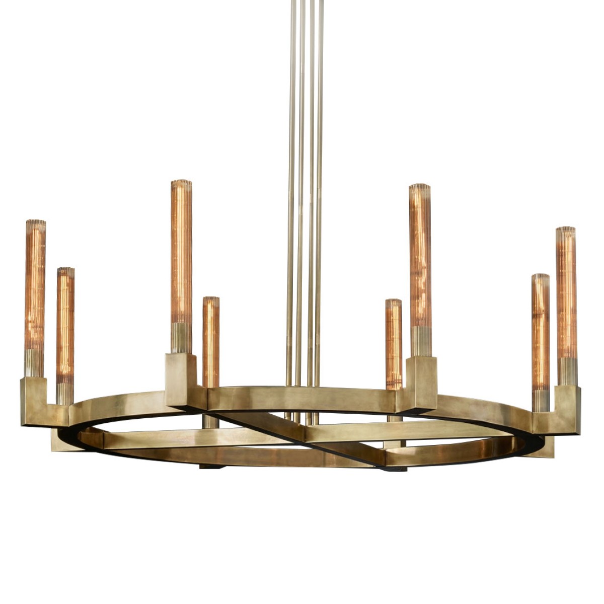 Люстра Delight Collection Cannele 8 brass