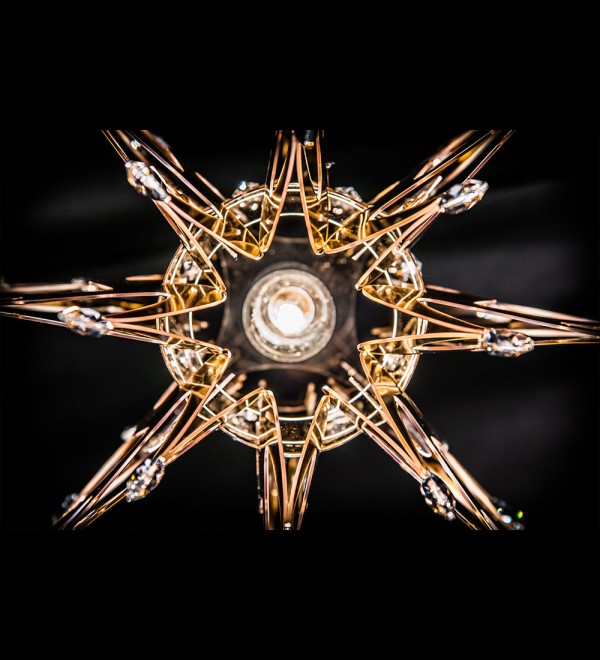 Люстра Slamp Lillibet Gold