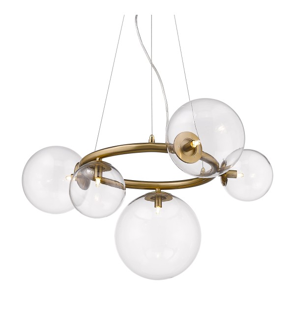 Люстра Delight Collection Puppet P68092-5 brass