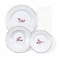 Тарелка Seletti Seikantai5271 INCLINED Set of 3