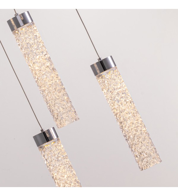 Подвесной светильник Delight Collection MD24030028-5A chrome/clear
