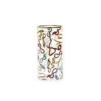 Ваза Seletti Toiletpaper Glass Vase Snakes Medium