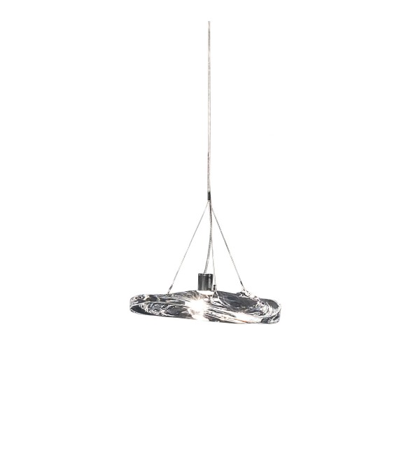 Подвесной светильник Delight Collection Manta 2049P/D200 silver/clear