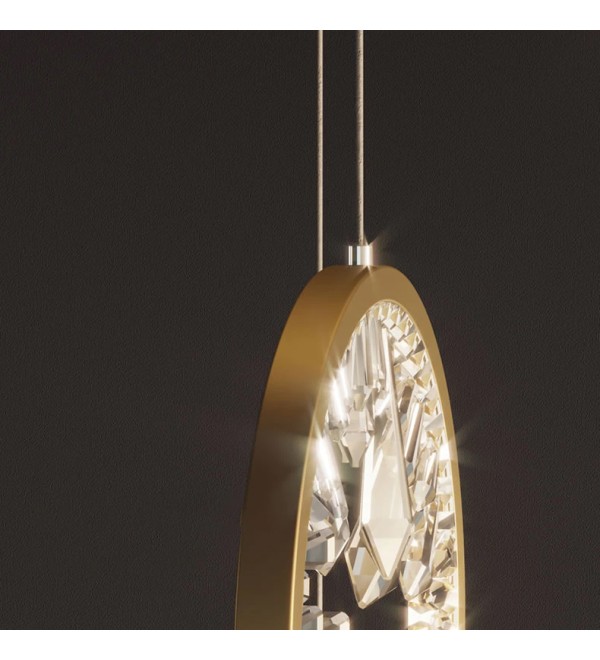 Подвесной светильник Delight Collection Bartlett XD-1 gold