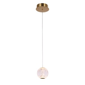 Подвесной светильник Delight Collection Elliot Diamante MD20001012-1A gold