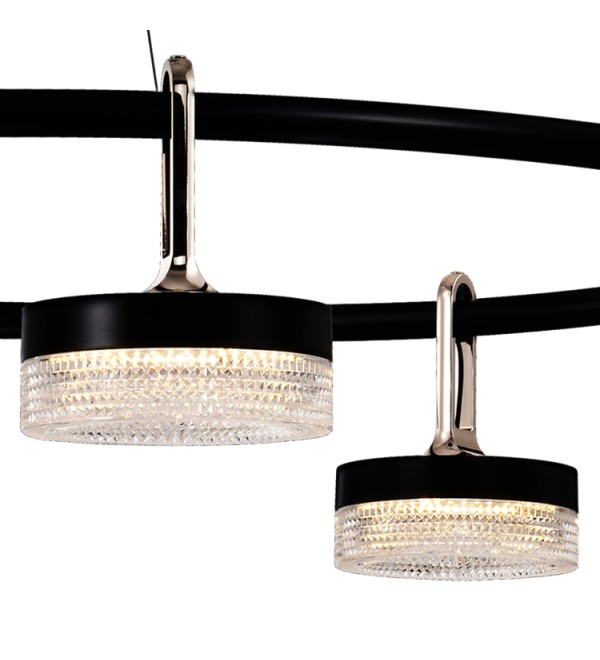 Люстра Delight Collection P0855-6C black
