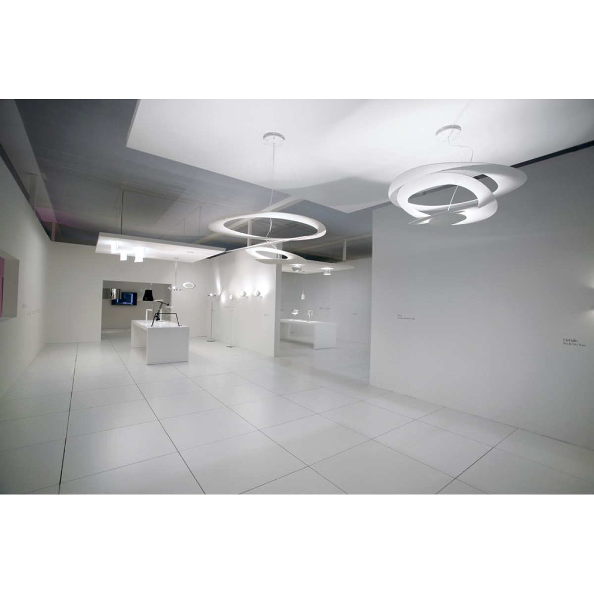 Люстра Artemide Pirce White