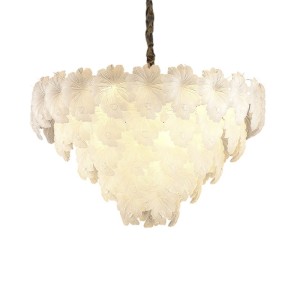 Люстра Delight Collection Crystal leaf 6302P/D800 gold/white