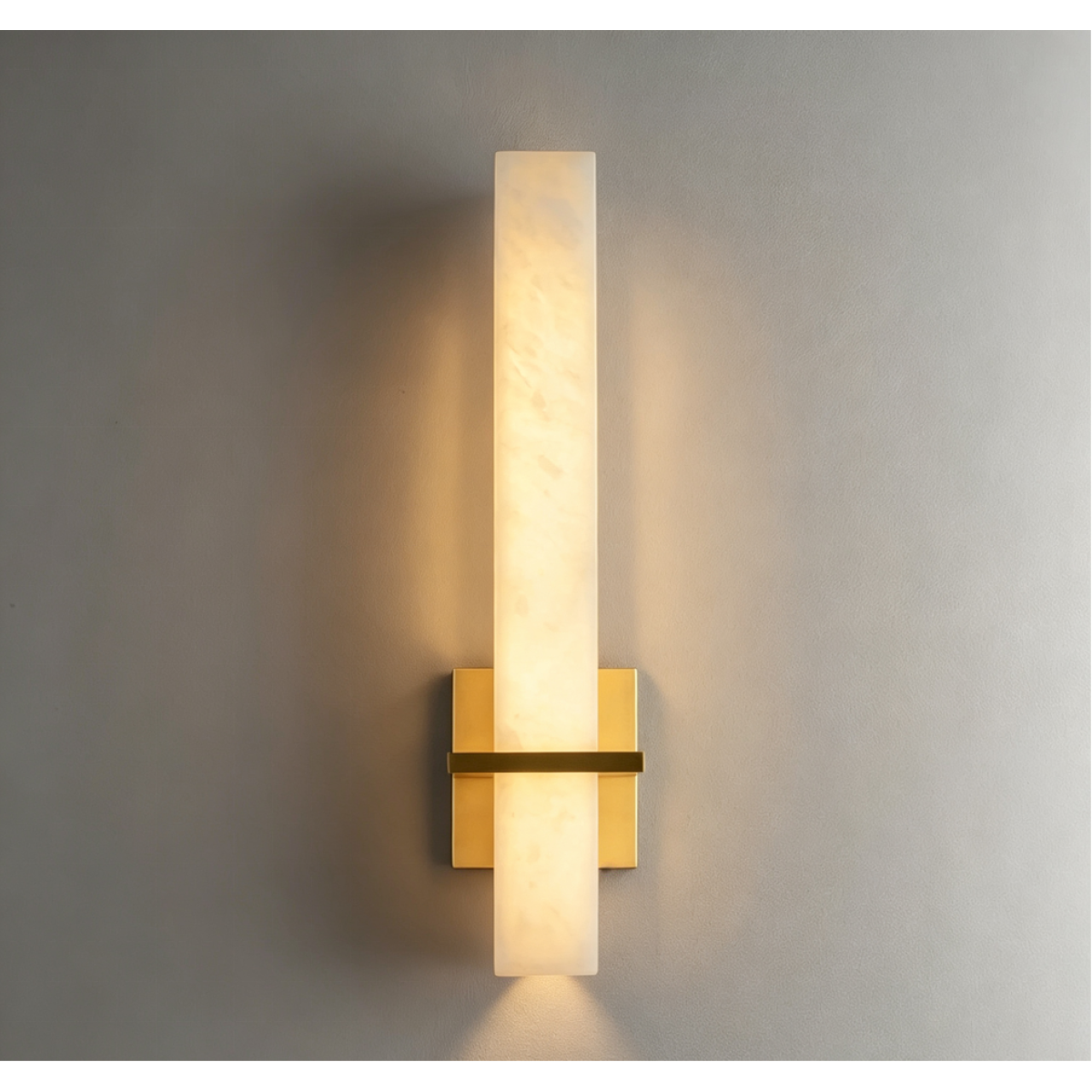 Настенный светильник Delight Collection DL-6556W Gold / White Alabaster