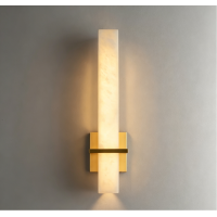 Настенный светильник Delight Collection DL-6556W Gold / White Alabaster
