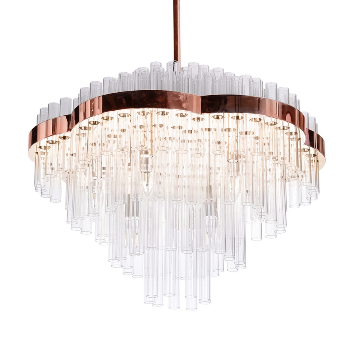 Люстра Delight Collection Chemistry rose gold