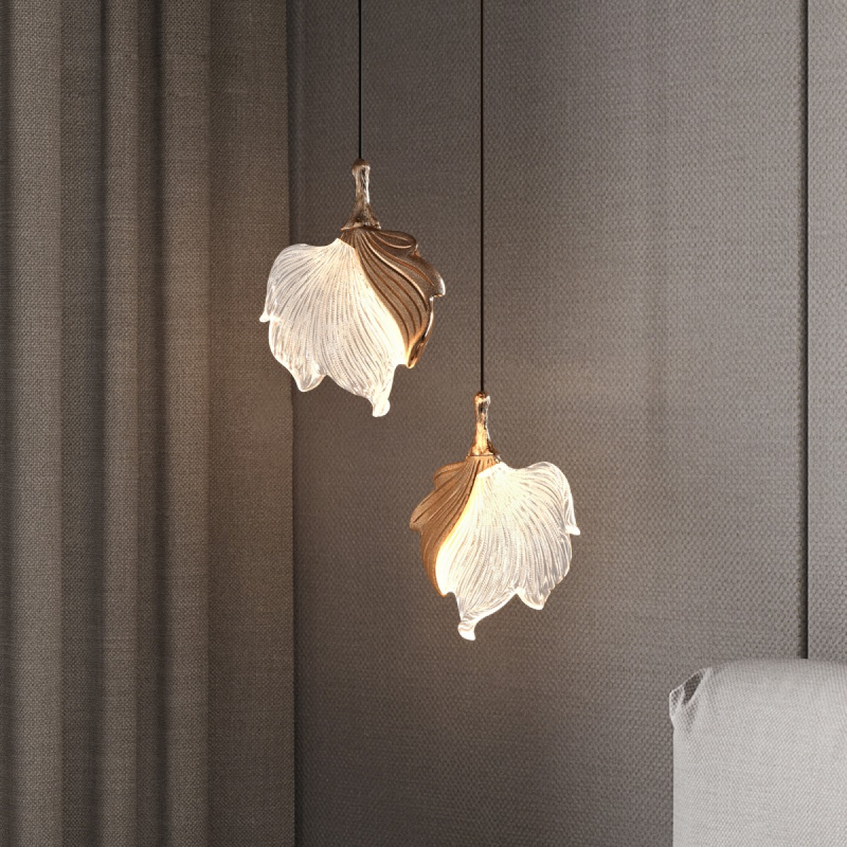 Подвесной светильник Delight Collection MT9138-1H french gold