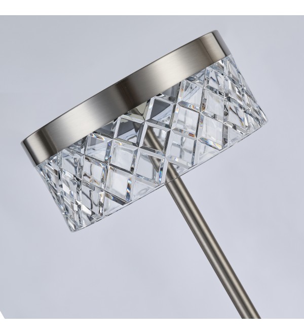 Настольная лампа Delight Collection Diamond cut MT21020075-1A satin nickel