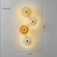 Настенный светильник Delight Collection OM2033-4 gold
