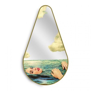 Зеркало Seletti Toiletpaper Mirror Pear Sea Girl