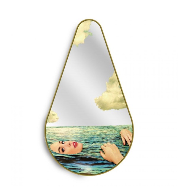 Зеркало Seletti Toiletpaper Mirror Pear Sea Girl
