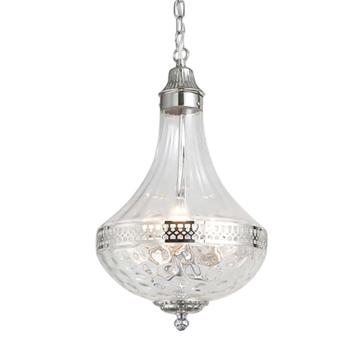 Люстра Delight Collection French Empire Glass KG0544P-4 nickel