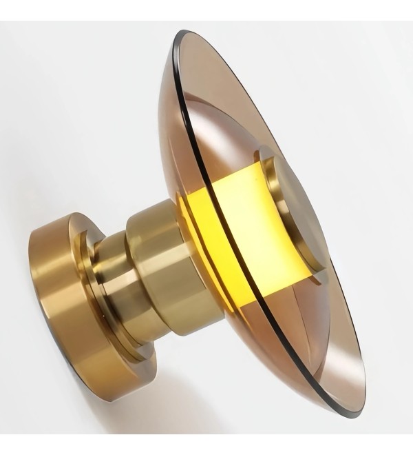 Настенный/Потолочный светильник Delight Collection 8665W/S gold/amber