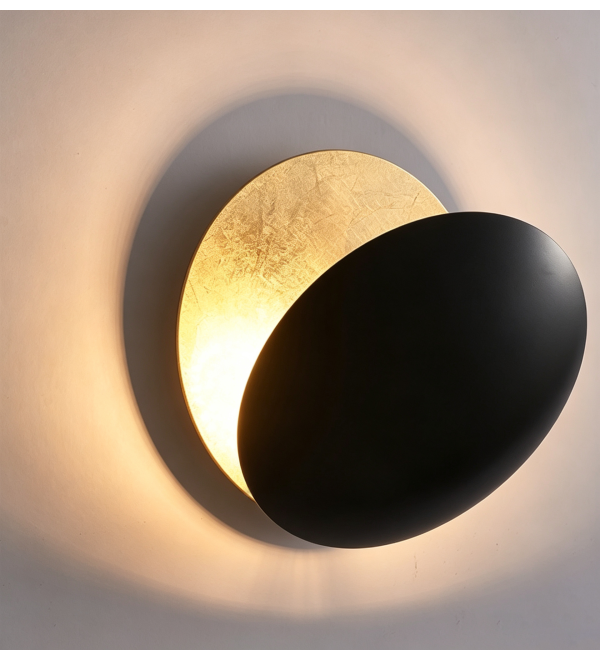 Настенный светильник Delight Collection F098/D250 Black/Gold