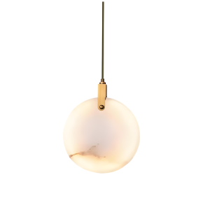 Подвесной светильник Delight Collection 11391P 15cm Brass / White Alabaster