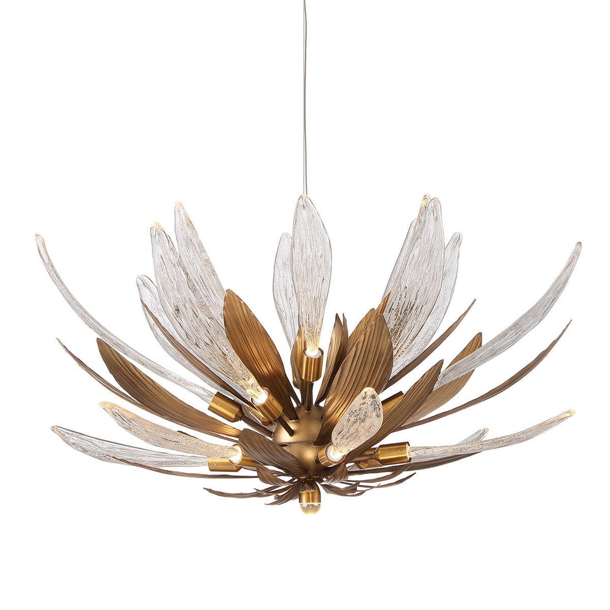 Люстра Delight Collection RP168416-19 bronze/clear