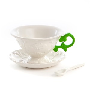 Чайная пара Seletti I-Wares I-Tea Green