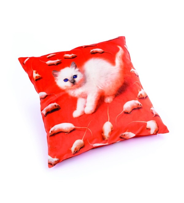Подушка Seletti Toiletpaper Kitten