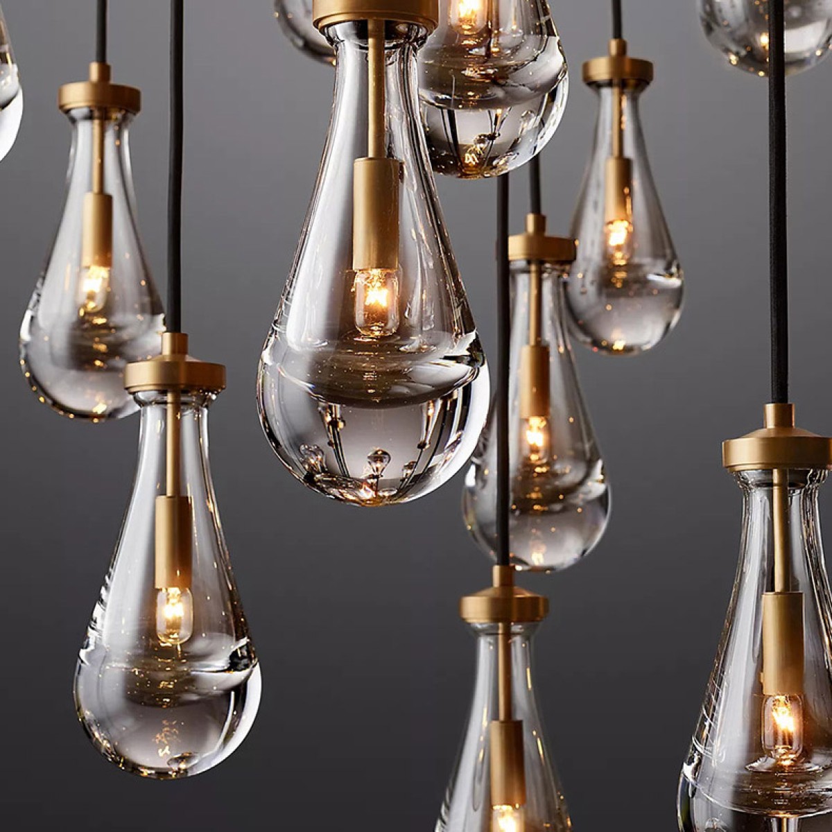 Подвесной светильник Delight Collection 7328P/10 Copper/Transparent