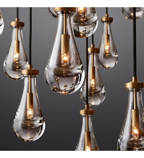 Подвесной светильник Delight Collection 7328P/10 Copper/Transparent