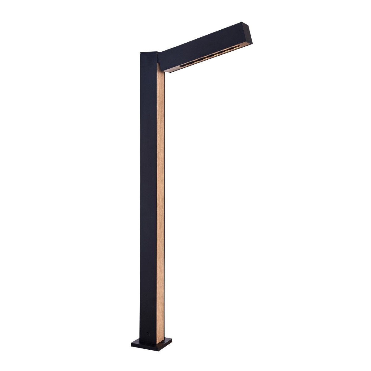 Фонарь Delight Collection GR0224-1A Black and Wood