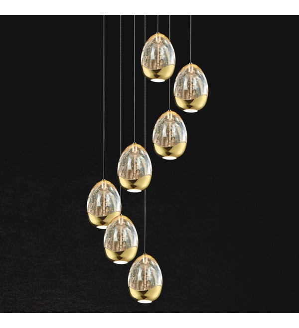 Подвесной светильник Delight Collection Terrene MD13003023-12A gold