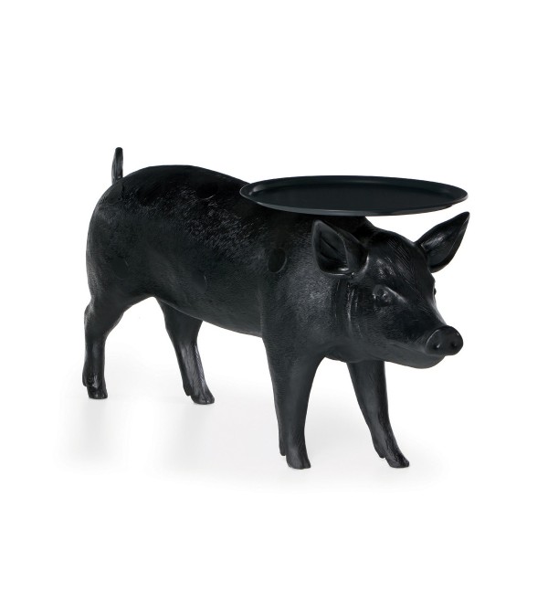 Журнальный стол Delight Collection Pig 6088T black
