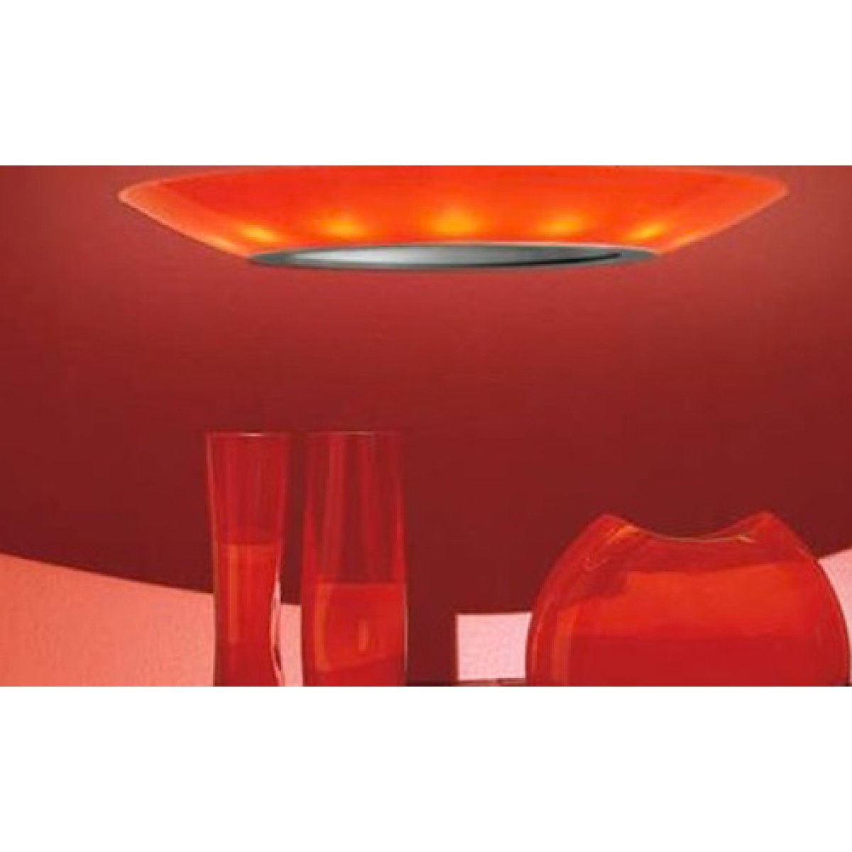 Настенный/Потолочный светильник Leucos CRAVE P-PL Red