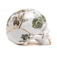 Статуэтка Seletti Kintsugi Skull