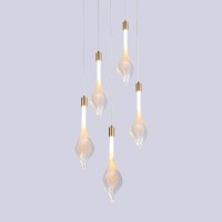 Подвесной светильник Delight Collection P98066-5 antique brass