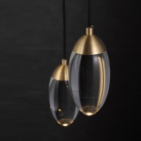 Подвесной светильник Delight Collection Celestial MT8848-5H brass