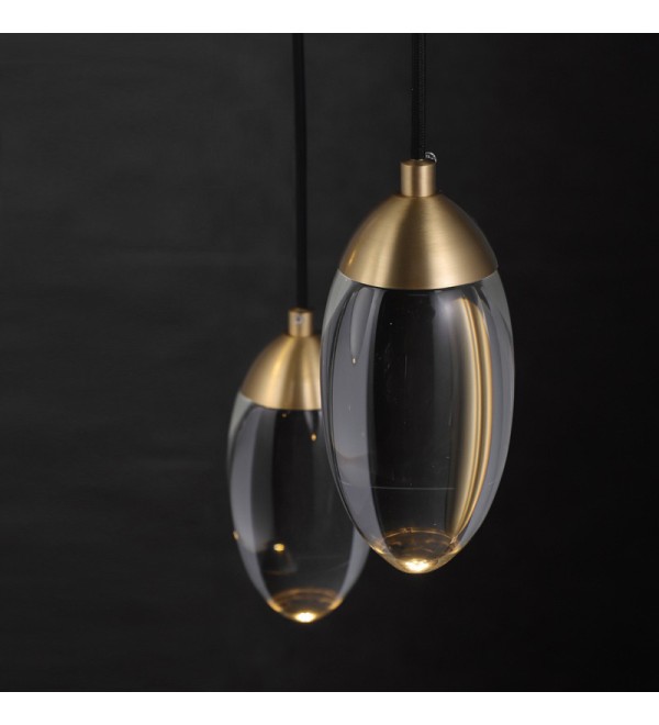 Подвесной светильник Delight Collection Celestial MT8848-5H brass