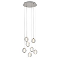 Подвесной светильник Delight Collection OD2437-7 gold/clear