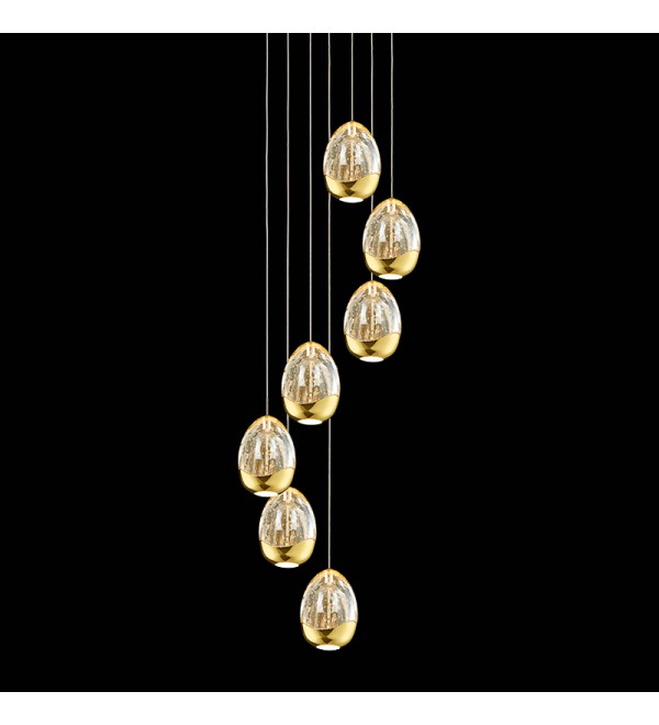 Подвесной светильник Delight Collection Terrene MD13003023-7A gold
