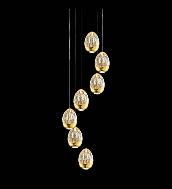 Подвесной светильник Delight Collection Terrene MD13003023-7A gold